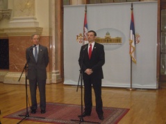 10. april 2013. godine Predsednik PGP sa SAD i ambasador SAD u Srbiji